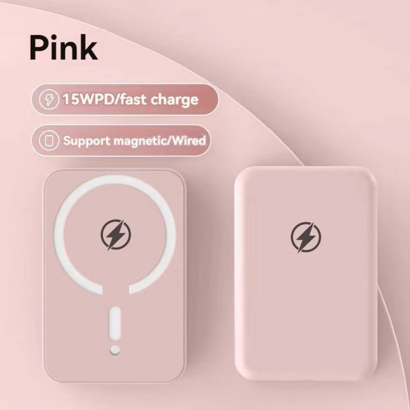 Power Up Your iPhone with the 10000mAh Magnetic Wireless Charger - Fast 15W PD Charging for iPhone 16/17, 15/14/13/12 Series
