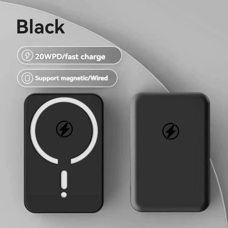 Power Up Your iPhone with the 10000mAh Magnetic Wireless Charger - Fast 15W PD Charging for iPhone 16/17, 15/14/13/12 Series