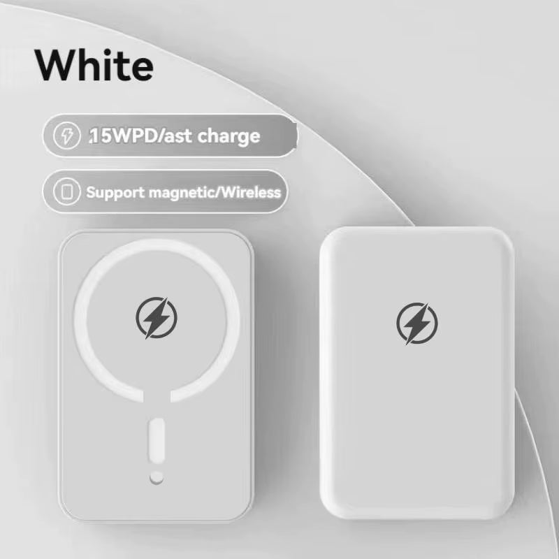 Power Up Your iPhone with the 10000mAh Magnetic Wireless Charger - Fast 15W PD Charging for iPhone 16/17, 15/14/13/12 Series