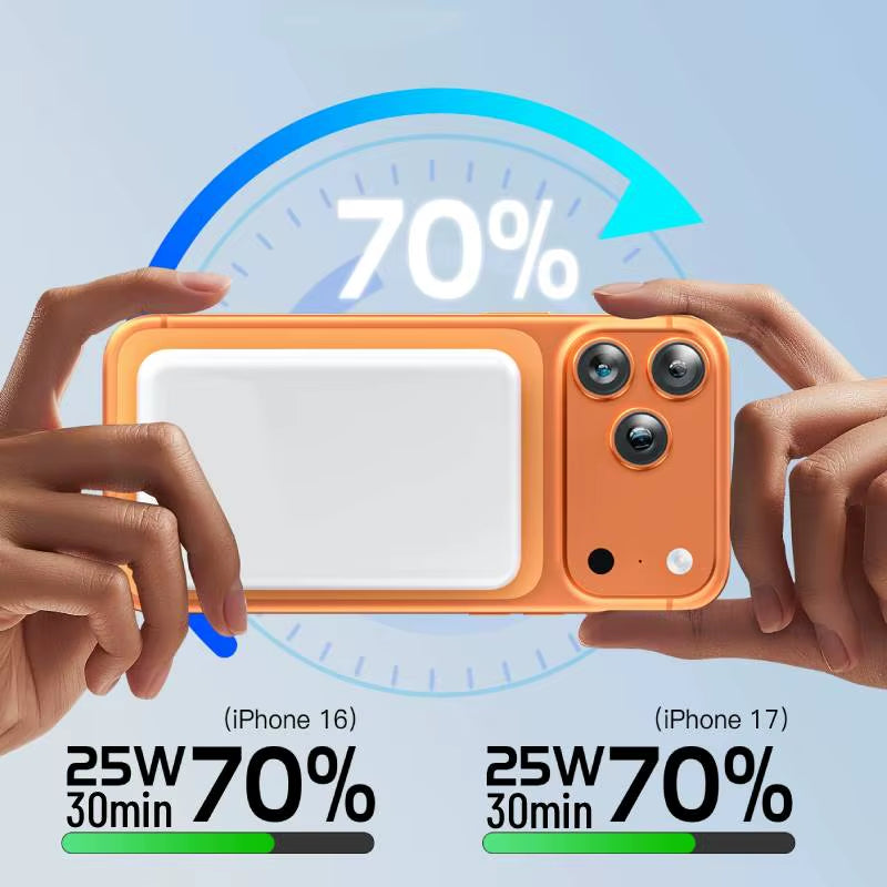 Power Up Your iPhone with the 10000mAh Magnetic Wireless Charger - Fast 15W PD Charging for iPhone 16/17, 15/14/13/12 Series